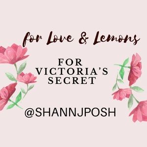 FOR LOVE & LEMONS x Victoria’s Secret Tag List